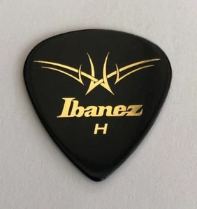 10 Ibanez Genuine Black Check Tick Guitar Picks Pick Plectrum - HEAVY 1mm thick - Picture 1 of 1
