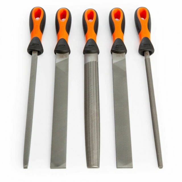 Bahco File Set 5 Piece 1-478-10-1-2 250mm (10in) BAH47810