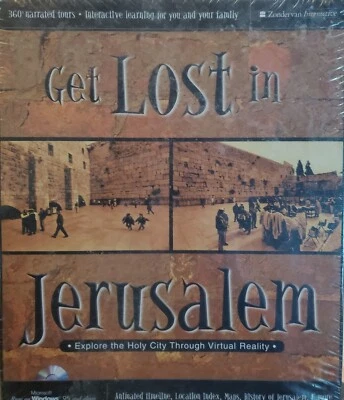 Zondervan. Get Lost in Jerusalem CD-ROM for MS Windows 95 & Above, New Sealed  - Image 1 of 4