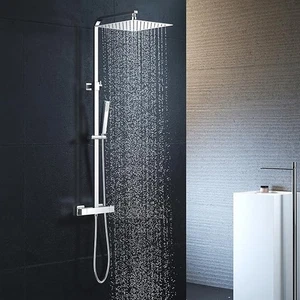 YOOZENA Shower Fitting with Thermostat, Shower Fitting Complete Set - Bild 1 von 3