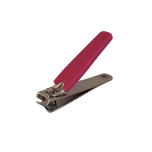 Avon Nail Clippers ~ Finger Nail Clippers ~ Stainless Steel ~ Pink ~ Easy Grip - Picture 1 of 3