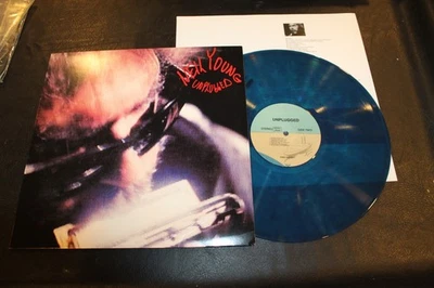 Neil Young UnPlugged German Import 9362-45310-1 Reprise Records LP  NM - Image 1 of 3