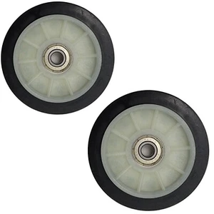 2X BEKO DSC85W DSC64S DCSC821W WÄSCHETROCKNER TROMMEL RIEMENSCHEIBE RAD ROLLE - Bild 1 von 5