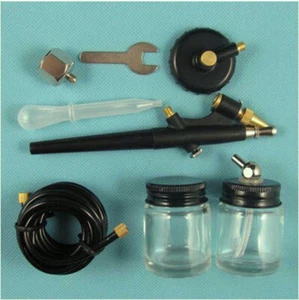 Make Up Paint Airbrushing Airbrush Spray Gun Air Brush Hose Art Paint 0.8mm - Picture 1 of 5