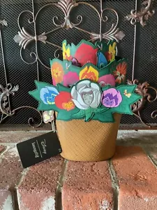 Loungefly Alice In Wonderland Singing Flower Basket Crossbody Bag EXCLUSIVE NEW - Picture 1 of 14