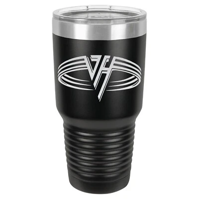 POLAR CAMEL Van halen 30 oz stainless insulated laser engraved tumbler cup pop gift custom