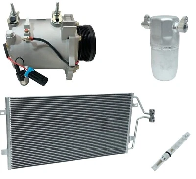 全新 RYC 交流电压缩机套件 带冷凝器 CE72A-N 适用于凯迪拉克 Deville 4.6L 2005 — 第 1/4 张图片