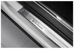 Edelstahl Exclusive Einstiegsleisten passend für VW Tiguan 2 AD1 2016-2024 - Afbeelding 1 van 7