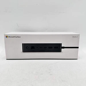 New Microsoft Surface Dock 2 Black 1917 For Microsoft Surface - Bild 1 von 7