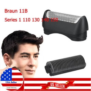 11B Foil & Cutter Shaver Replacement Head For Braun Series 1 110 130 140 Razor - Picture 1 of 12