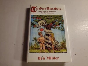 The Good Book Says,Light Verse to Illuminate the Old Testament,Ben Milder,SIGNED - Picture 1 of 11