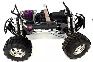 HP Nitro 21 25 ss Savage Vintage Traxxas Monster Truck - Custom Integy Shocks - Picture 1 of 8