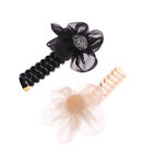 Children'S Braided Telephone Line Hair Loop Mesh Flower Ponytail Headband