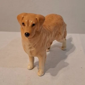 Beswick Small Golden Retriever - Número de modelo: 1855. Brillo marrón claro. Hecho apuesta - Imagen 1 de 6