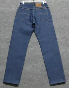 NUEVO PARCHE DE CUERO VAQUERO VINTAGE LEE STORM RIDER REGULAR FIT EE. UU. 32x32 - Imagen 1 de 11