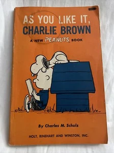 Charles M. Schulz AS YOU LIKE IT CHARLIE BROWN 1968 - Picture 1 of 7