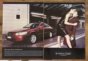 TOYOTA CAMRY 2001 Vintage 2-page PRINT AD Original Magazine Paper ADVERTISEMENT - Bild 1 von 1