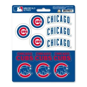 Chicago Cubs - 12er Set Aufkleberblatt - Bild 1 von 1