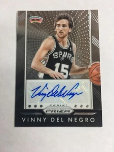 2015-16 Panini Prizm Vinny Del Negro #p-vdn Auto  - Bild 1 von 4