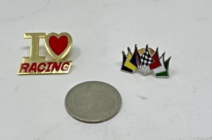 Vintage Racing Pin Set - Imagen 1 de 1