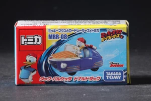 Takara Tomy Tomica MRR-08 Mickey Mouse & Road Racers Coupe Donald Duck Mini Car - Picture 1 of 3