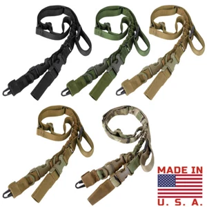 Condor Tactical STRYKE Single / Two Point Adjustable Bungee Airsoft Rifle Sling - Picture 1 of 6