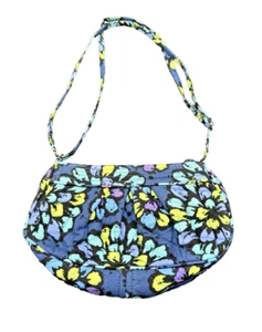 Vera Bradley Indigo Pop Floral Purse - Picture 1 of 8