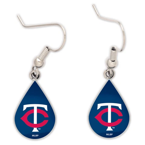 Minnesota Twins Tear Drop Earrings Cover