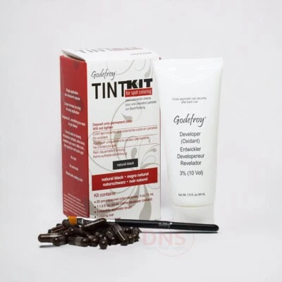 Godefroy Tint Kit for Spot Coloring 20 Applications - Natural Black - Image 1 of 2