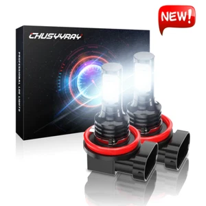 Luz antiniebla delantera 6000K bombillas LED blancas para Nissan Máxima Altima Rogue Pathfinder - Imagen 1 de 10