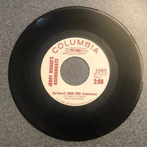 Vintage JERRY MURADS HARMONICATS Radio Station Copy Vinyl 45 RPM VG - Picture 1 of 2
