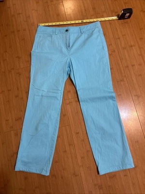 Worth / Nueva York / Turquesa Mujer Pantalones Talla 10 Foto 1 de 4