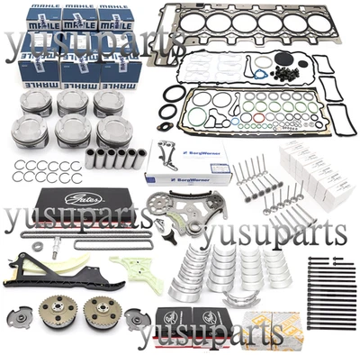 Engine Pistons STD Overhaul Rebuilding Kit For BMW 335i 535i X3 X5 X6 N55B30 - Image 1 of 4
