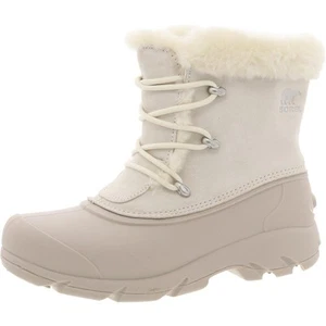 Sorel Womens Snow Angel White Winter & Snow Boots Shoes 7 Medium (B,M) BHFO 9340 - Picture 1 of 3