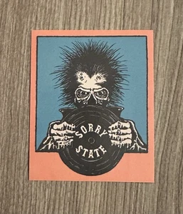 Authentic Sorry State Records Sticker Decal - Picture 1 of 3