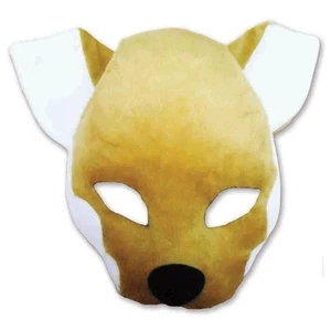Bristol Novelty Fox Mask with Sound on Headband, Fabric, Polyester, Cotton, PET, - Picture 1 of 1