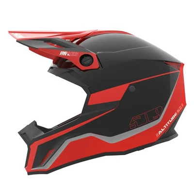 509 Altitude 2.0 Snowmobile Helmet Fidlock Lightweight Open Face Racing Red - Изображение 1 из 3