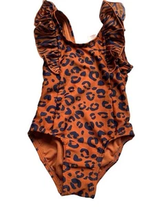 Cat & Jack Baby Girl One Piece Animal Print Swimsuit Bathing Suit Size 18M - Picture 1 of 5