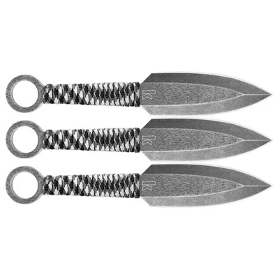 Kershaw Ion Throwing Knives 1747BWX 3CR13 Black-Oxide BlackWash Finish - Image 1 of 4