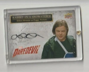 Daredevil TV Seasons 1 & 2 Autograph Card Elden Henson Foggy Nelson #SS-FN - Picture 1 of 2