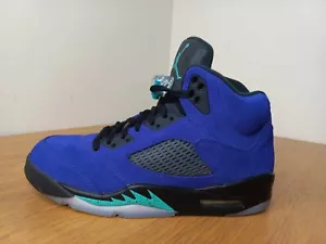 Scarpe da basket Nike Air Jordan 5 retrò ALTERNATE GRAPE sneakers scarpe da ginnastica UK 9 - Foto 1 di 9