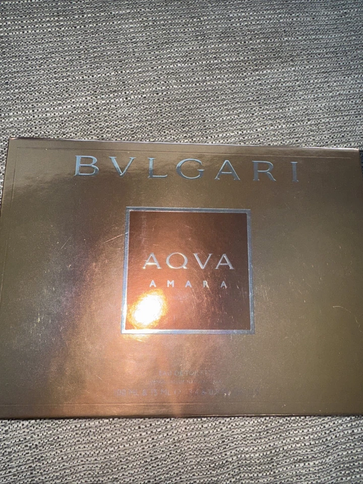 Bvlgari Aqva Amara for Men 3.4 fl oz and 0.5 fl oz Eau de Toilette Spray Gift Set