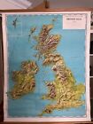 Vintage mid century Map of British Isles