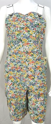Duluth Trading Company Heirloom садоводства короткий комбинезон маленький новый с Ярлыками сад цветочный - Изображение 1 из 4