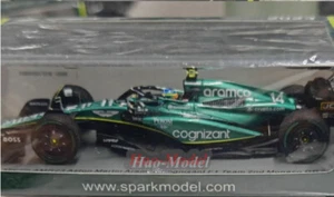 Spark 1/43 Aston Martin amr23 2023 Alonso 14# resina pressofusa modellino auto regalo verde - Foto 1 di 11