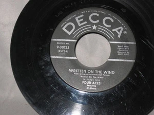 FOUR ACES "SOMEONE TO LOVE / WRITTEN ON THE WIND" 45 - Imagen 1 de 2