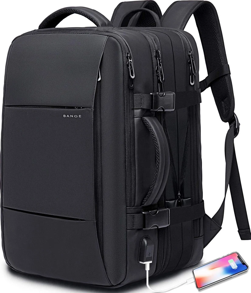 35l Travel Backpack Flight Approved Carry on Black Size Medium-black-35l Amc6