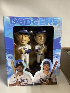 Dodgers Miguel Vargas & James Outman Dual 1st Bobblehead SGA 8/31/23 - Picture 1 of 4