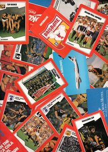 1989 AFL VFL SCANLENS - STIMOROL BULK LOT SET CARDS - PICK FROM DROP DOWN MENU