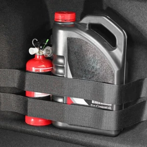4Pcs Black Nylon Car Trunk Organizer Fixing Belt Storage Bag Tapes Accessories - Picture 1 of 16